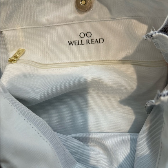 NWOT Well Read brand tote bag: Rebecca - Picture 3 of 4